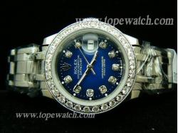 ROLEX PM-AD09L PEARL MASTER LADIES OYSTER PERPETUAL BLUE