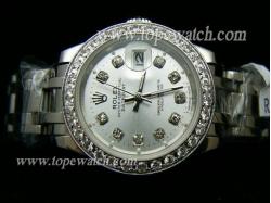 ROLEX PM-AD12L PEARL MASTER LADIES OYSTER PERPETUAL SILVER