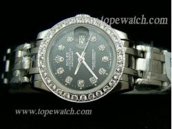 ROLEX PM-AD15L PEARL MASTER LADIES OYSTER PERPETUAL BLACK