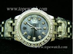 ROLEX PM-AD30L PEARL MASTER LADIES OYSTER PERPETUAL BLUE