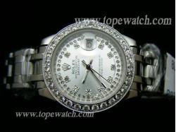 ROLEX PM-AD48L PEARL MASTER LADIES OYSTER PERPETUAL GREY