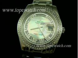 ROLEX PM-S04G PEARL MASTER GENTS OYSTER PERPETUAL PEARL WHITE