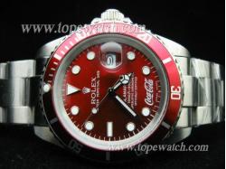 ROLEX S-05 SUBMARINER STAINLESS STEEL AUTOMATIC RED