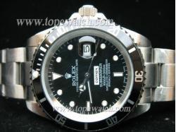 ROLEX S-07 SUBMARINER STAINLESS STEEL AUTOMATIC BLACK