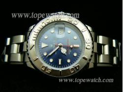 ROLEX Y-02L YATCH MASTER LADIES OYSTER PERPETUAL BLUE