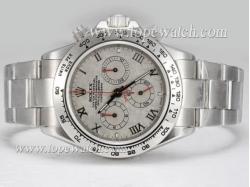 Rolex Daytona Chronograph Asia Valjoux 7750 Movement with Meteorite Dial