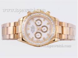 Rolex Daytona Chronograph Automatic Full Gold Diamond Marking