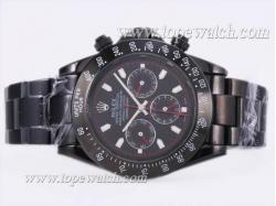 Rolex Daytona Chronograph Automatic Full PVD with Black Dial