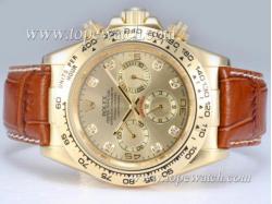 Rolex Daytona Chronograph Automatic Gold Case with Golden Dial