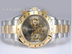 Rolex Daytona Chronograph Automatic Two Tone with Gray Dial