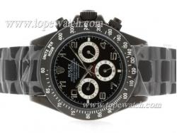 Rolex Daytona Pro Hunter Chronograph Automatic Full PVD with Black Dial-Number Marking