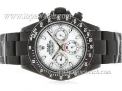 Rolex Daytona Pro Hunter Chronograph Automatic Full PVD with MOP Dial-Stick Marking