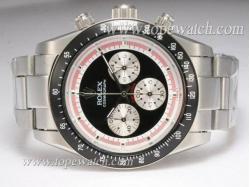 Rolex Daytona Working Chronograph with Black Dial and Bezel