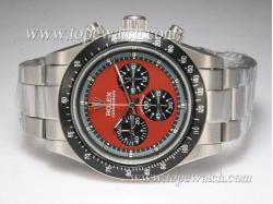 Rolex Daytona Working Chronograph with Red Dial