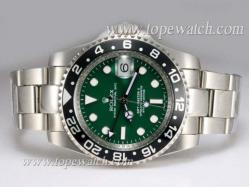 Rolex GMT-Master II 50th Anniversary Swiss ETA 2836 Movement Green Dial with Black Bezel