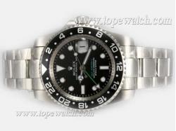 Rolex GMT-Master II 50th Anniversary Swiss ETA 2836 Movement With Black Date Wheel-New Version