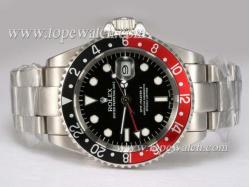 Rolex GMT-Master II Automatic Red with Black Bezel-Black Dial