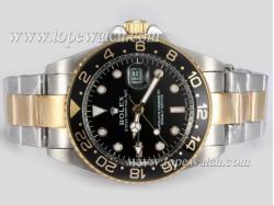 Rolex GMT-Master II Automatic Two Tone with Black Dial