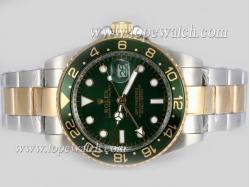 Rolex GMT-Master II Automatic Two Tone with Green Dial