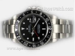 Rolex GMT-Master II Automatic with Black Bezel-Bidirectional Bezel