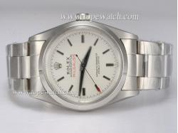 Rolex Milgauss Swiss ETA 2836 Movement with White Dial Vintage Edition