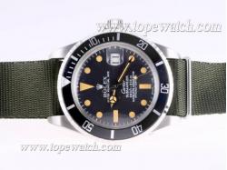 Rolex Submariner Automatic Vintage with Nylon Strap-Cartier Special Edition