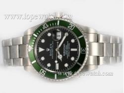 Rolex Submariner Automatic with Green Bezel