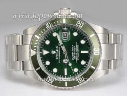 Rolex Submariner Automatic with Green Bezel and Dial