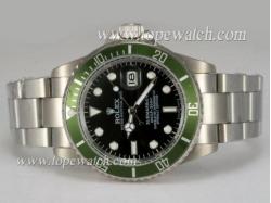 Rolex Submariner Swiss ETA 2836 Movement -Green Bezel