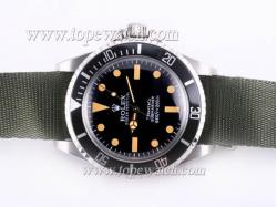 Rolex Submariner  Vintage Edition-Green Nylon Strap