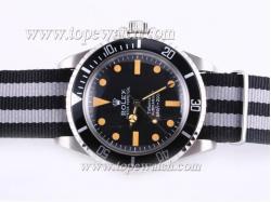 Rolex Submariner  Vintage Edition With Nylon Strap