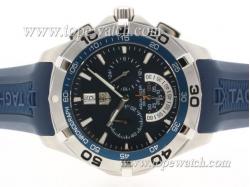 Tag Heuer Aquaracer 300 Meters Working Chronograph with Blue Dial-Sapphire Glass