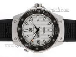 Tag Heuer Aquaracer 500M Calibre 5 Automatic with White Dial - 2009 New Model