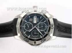 Tag Heuer Aquaracer Chrono Day-Date Chronograph Automatic with Black Dial Same Chassis As 7750-High Quality