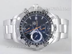 Tag Heuer Aquaracer Chronograph Automatic with Black Dial-Same Chassis As 7750-High Quality