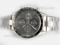 Tag Heuer Carrera 50th Anniversary Of J.M Fangio's Same Chassis As 7750-High Quality