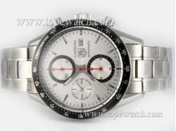 Tag Heuer Carrera Chronograph Asia Valjoux 7750 Movement-New Version