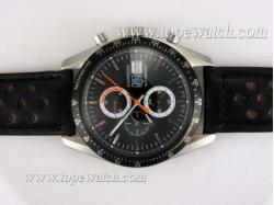 Tag Heuer Carrera Chronograph Automatic with Black Dial and Bezel