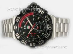 Tag Heuer Formula 1 Chronograph Automatic with Black Dial- Kimi Raikkonen Limited Edition