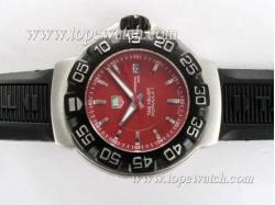 Tag Heuer Formula 1 Red Dial with Black Bezel