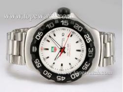 Tag Heuer Formula 1 White Dial with Black Bezel