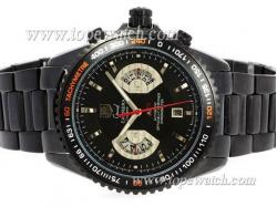 Tag Heuer Grand Carrera Calibre 17 RS2 Automatic Full PVD with Black Dial