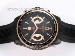 Tag Heuer Grand Carrera Calibre 17 Working Chronograph PVD Casing with Black Dial