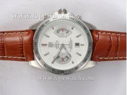 Tag Heuer Grand Carrera Calibre 17 Working Chronograph White Dial with Deployment Buckle