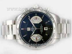 Tag Heuer Grand Carrera Calibre 17 Working Chronograph with Black Dial-Same Structure As 7750-High Quality