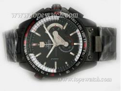 Tag Heuer Grand Carrera Calibre 36 Working Chronograhp Full PVD with Black Dial