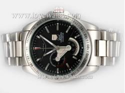 Tag Heuer Grand Carrera Calibre 36 Working Chronograph with Black Dial