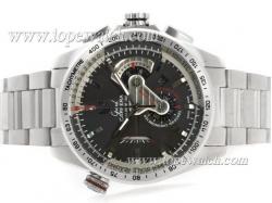 Tag Heuer Grand Carrera Calibre 36 Working Chronograph with Black Dial S/S-1:1 Version