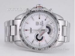 Tag Heuer Grand Carrera Calibre 36 Working Chronograph with White Dial