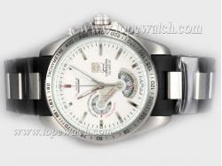 Tag Heuer Grand Carrera Calibre 36 Working Chronograph with White Dial